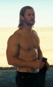 Chris Hemsworth strength