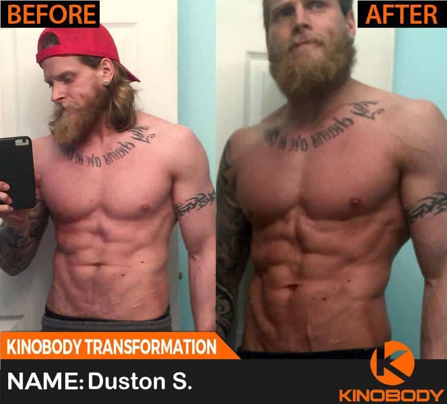 Transformation Duston S. Kinobody Fitness Systems